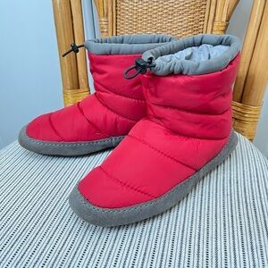 Lands End Boys Fluffy Slippers